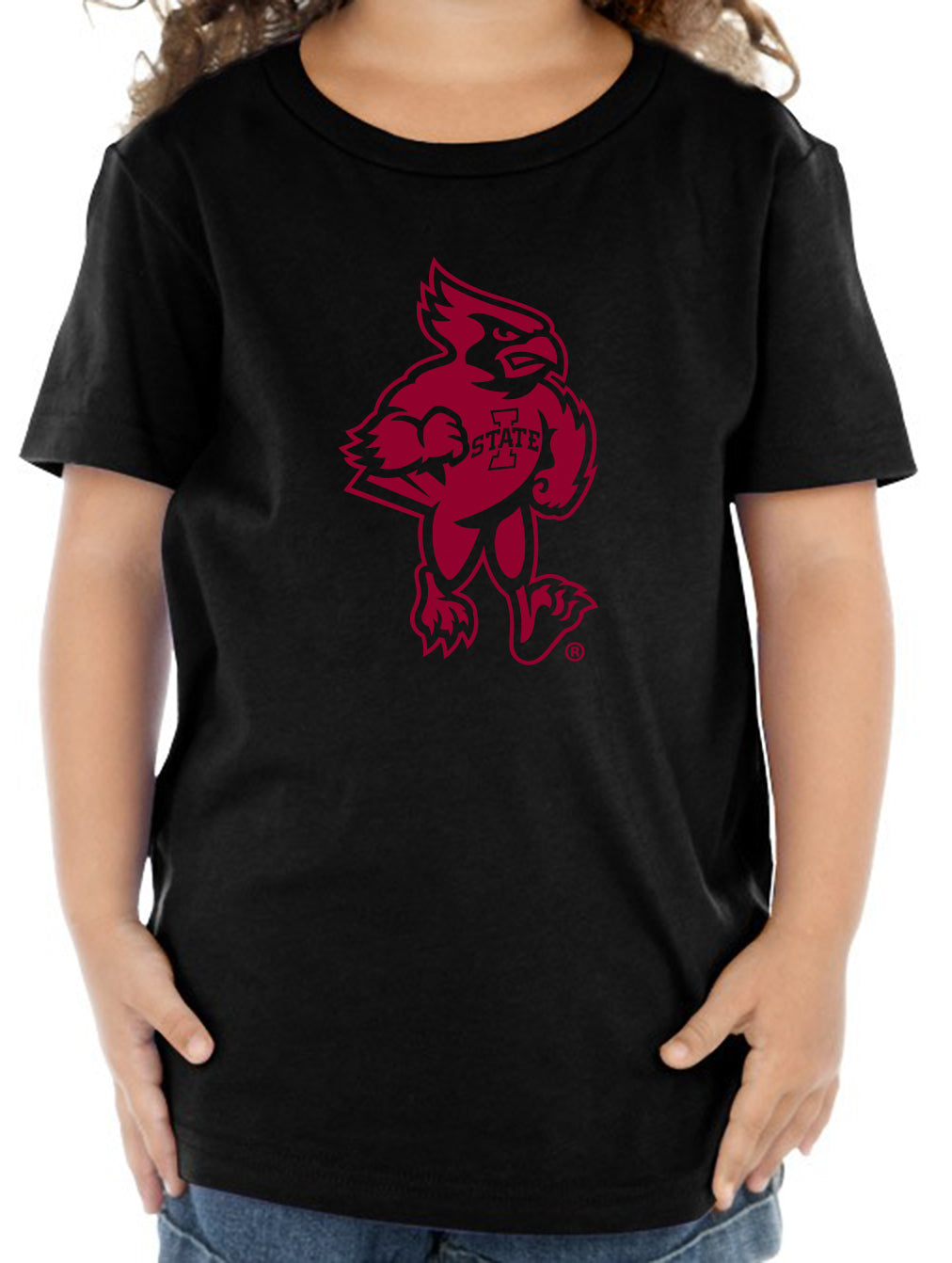 Iowa State Cyclones Toddler Tee Shirt - Cy The ISU Cyclones Mascot Full Body