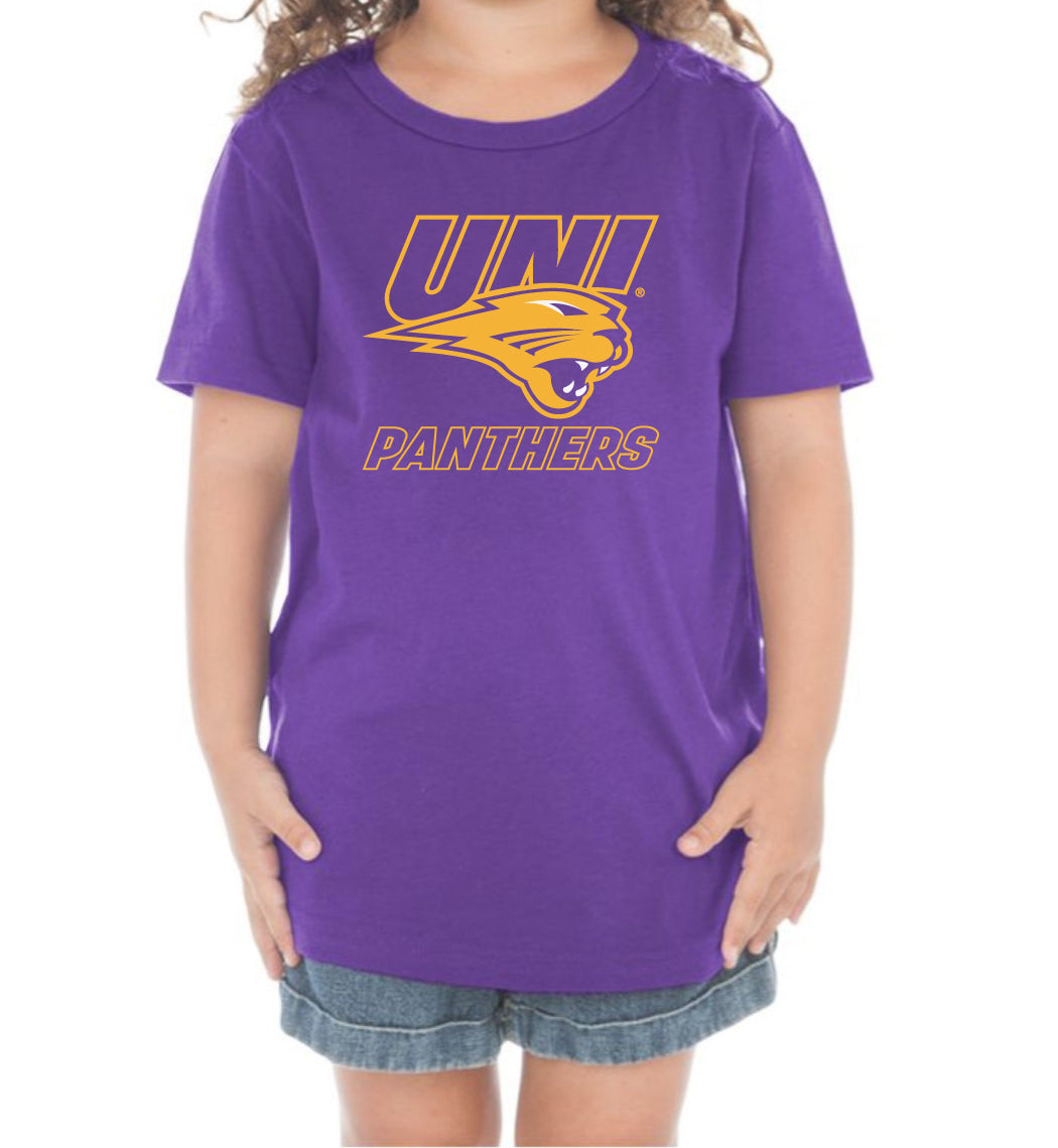 Northern Iowa Panthers Toddler Tee Shirt - UNI Power Logo