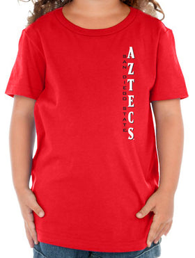 San Diego State Aztecs Toddler Tee Shirt - Vertical Aztecs