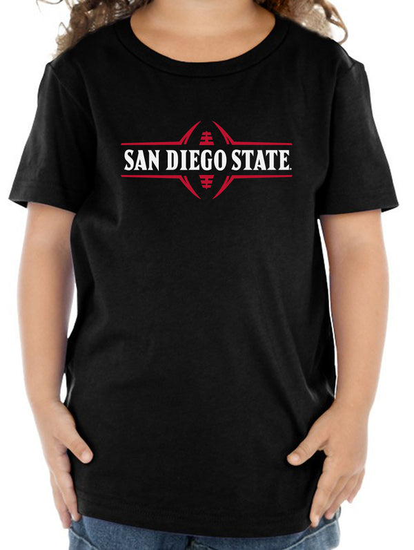 San Diego State Aztecs Toddler Tee Shirt - SDSU Football Laces