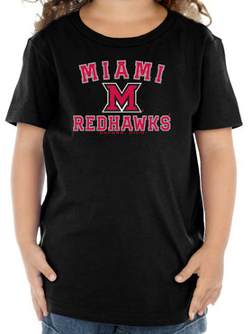 Miami University RedHawks Toddler Tee Shirt - Miami of Ohio Primary Logo