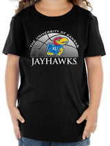 Kansas Jayhawks Toddler Tee Shirt - Kansas Basketball Primary Logo