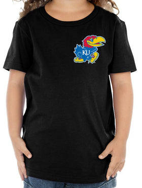 Kansas Jayhawks Toddler Tee Shirt - Lone Kansas Jayhawk