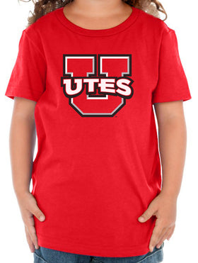 Utah Utes Toddler Tee Shirt - Block U Utes Logo