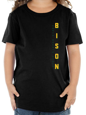 NDSU Bison Toddler Tee Shirt - Vertical BISON