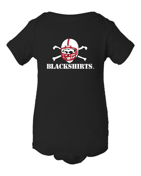 Nebraska Huskers Infant Onesie - Classic Blackshirts Logo