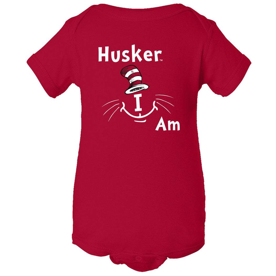 Nebraska Cornhuskers "Husker I Am" Infant Onesie