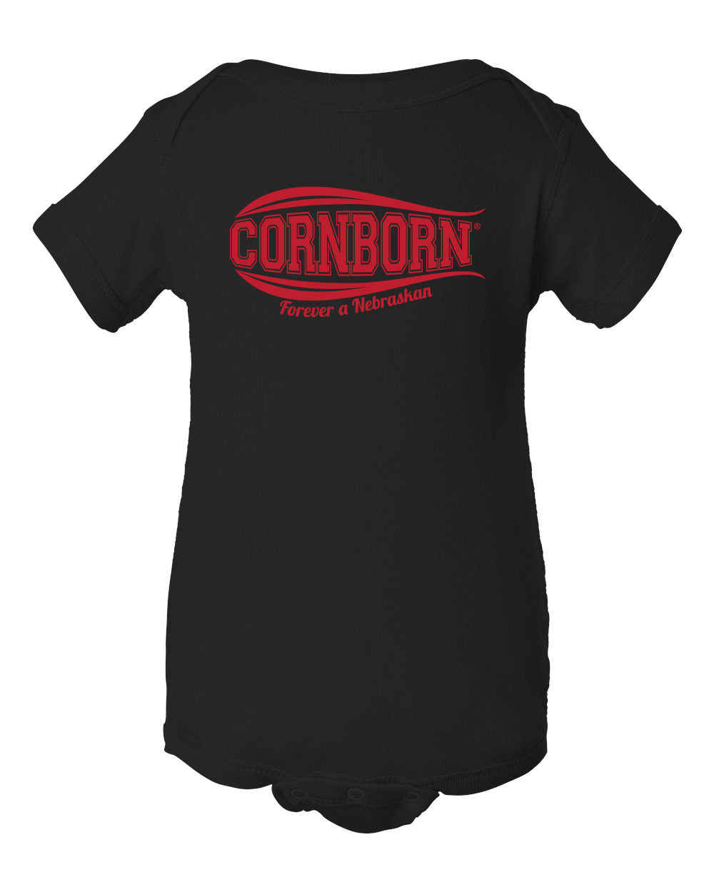 Nebraska Onesie - CORNBORN - Forever a Nebraskan