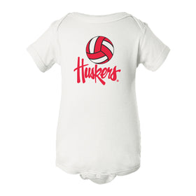Nebraska Huskers Infant Onesie - Huskers Volleyball