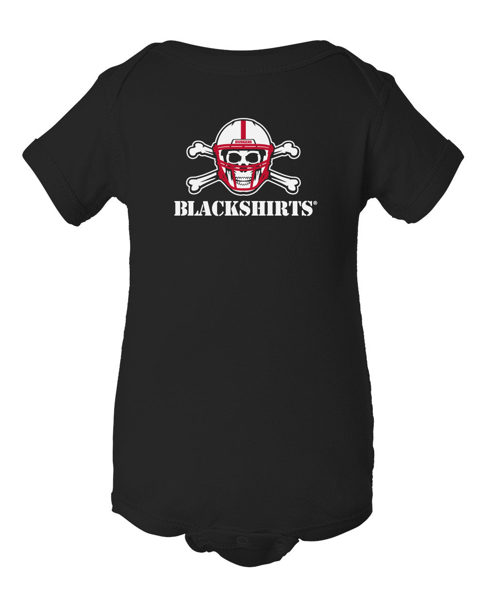Nebraska Huskers Infant Onesie - NEW Official Blackshirts Logo