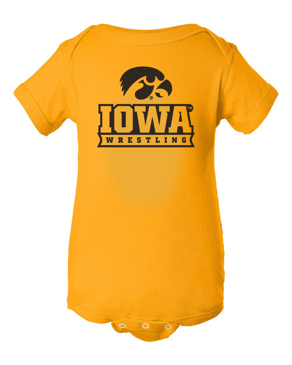 Iowa Hawkeyes Infant Onesie - Iowa Hawkeyes Wrestling