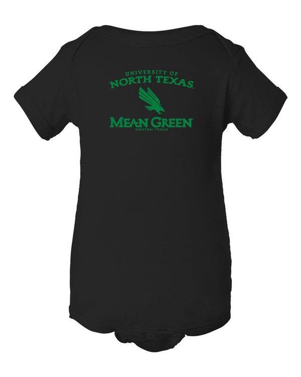 North Texas Mean Green Infant Onesie - North Texas Arch Primary Logo