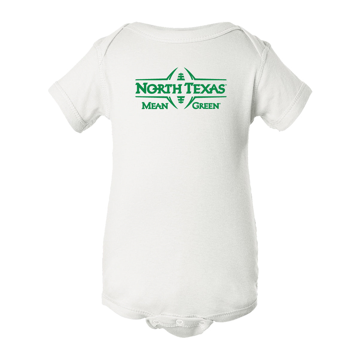 North Texas Mean Green Infant Onesie - North Texas Football Laces