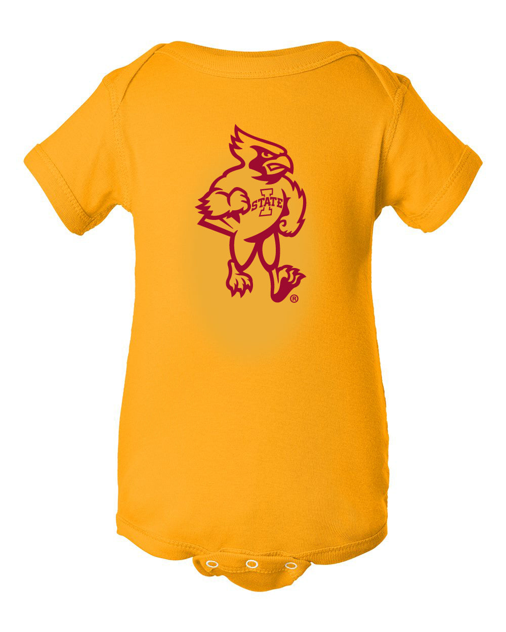 Iowa State Cyclones Infant Onesie - Cy The ISU Cyclones Mascot Full Body