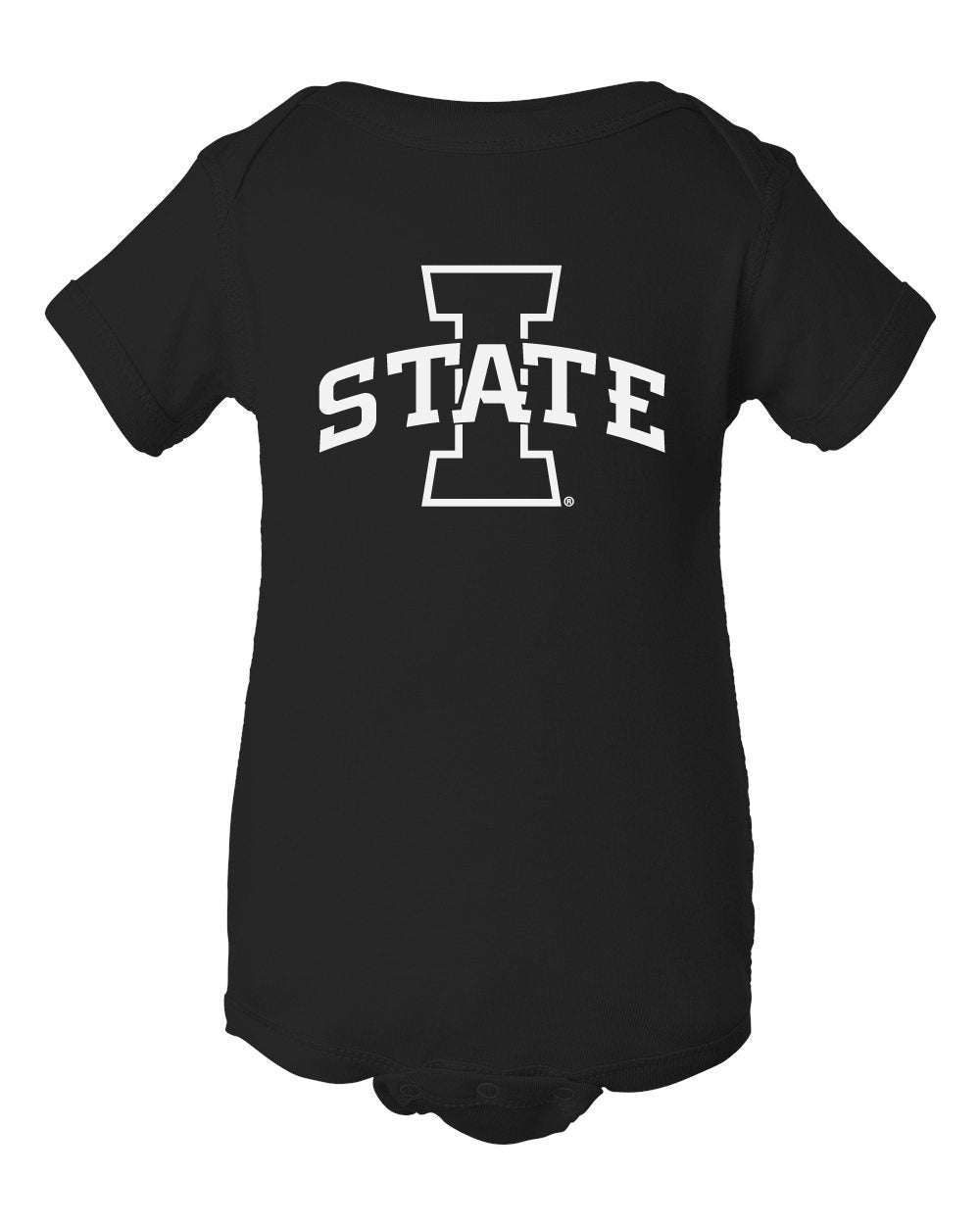 Iowa State Cyclones Infant Onesie - I-State Primary Logo Blackout