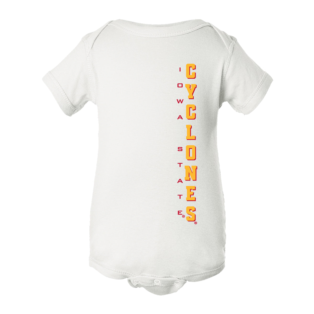 Iowa State Cyclones Infant Onesie - Iowa State Cyclones Vertical