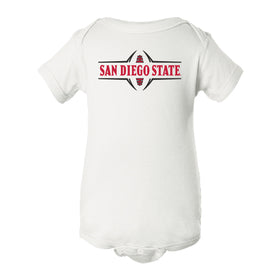 San Diego State Aztecs Infant Onesie - Football Laces