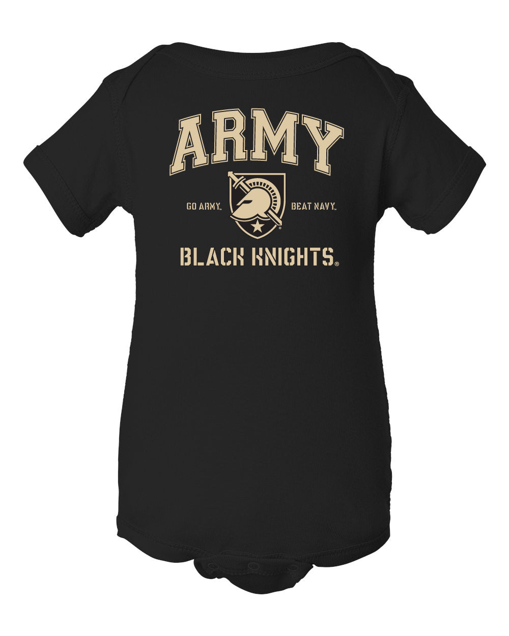 Army Black Knights Infant Onesie - Army Arch Primary Logo