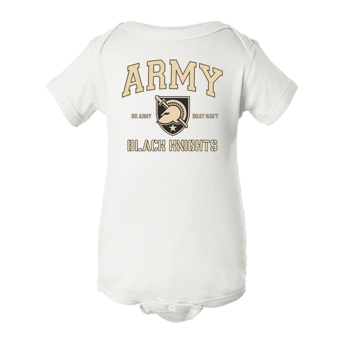 Army Black Knights Infant Onesie - Army Arch Primary Logo