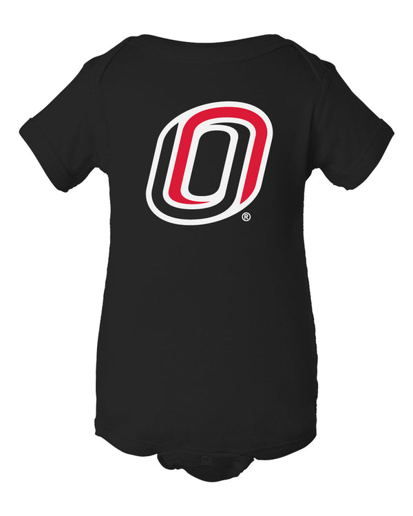 Omaha Mavericks Infant Onesie - Trademarked O Logo - UNO Mavs