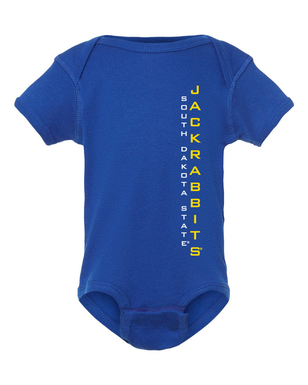 South Dakota State Jackrabbits Infant Onesie - Vertical SDSU Jackrabbits