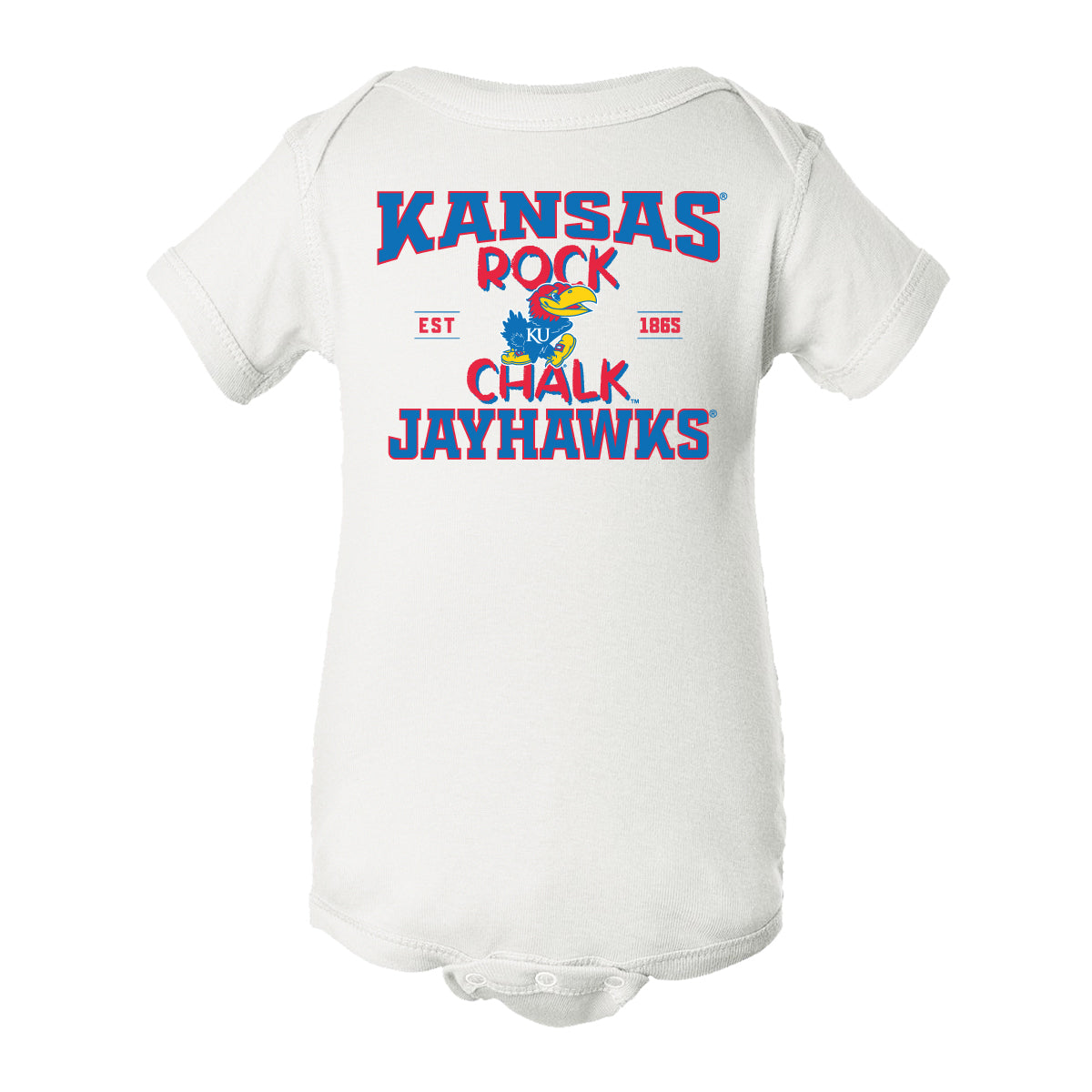 Kansas Jayhawks Infant Onesie - Rock Chalk Jayhawks