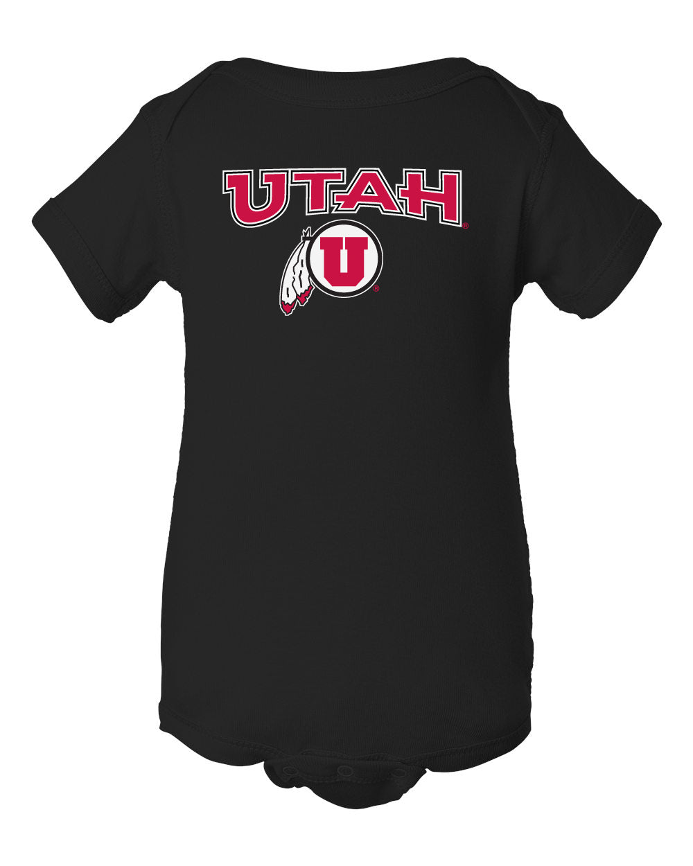 Utah Utes Infant Onesie - Circle & Feather Logo