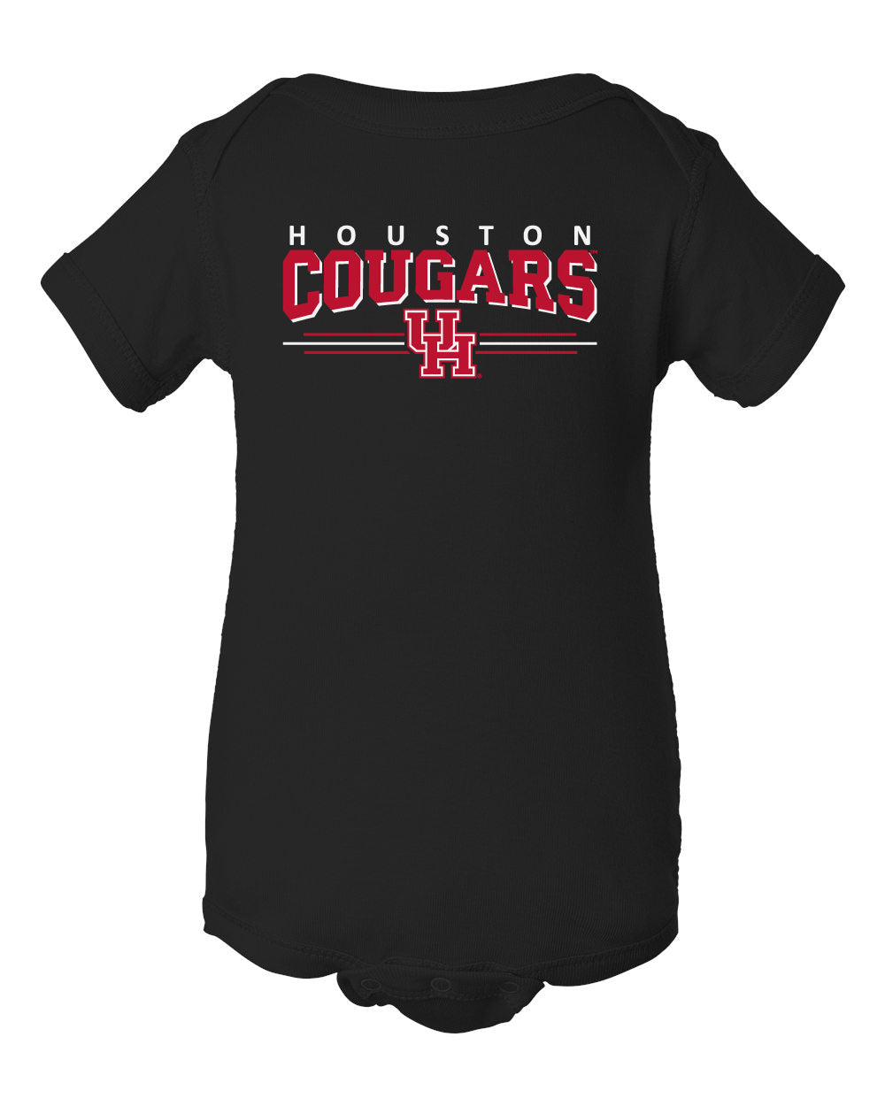 Houston Cougars Infant Onesie - Cougars 3-Stripe UH Logo