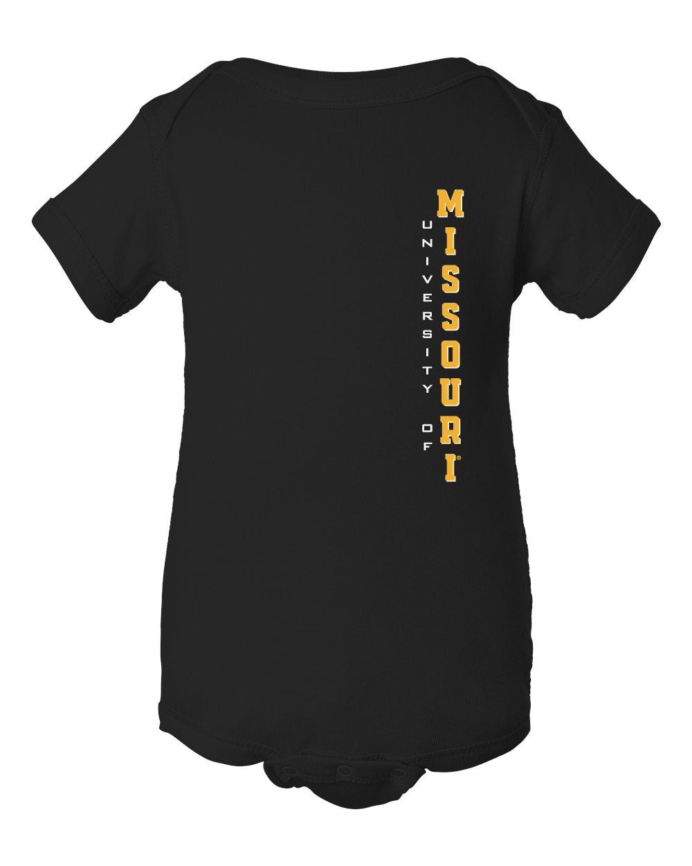 Missouri Tigers Infant Onesie - Vertical University of Missouri