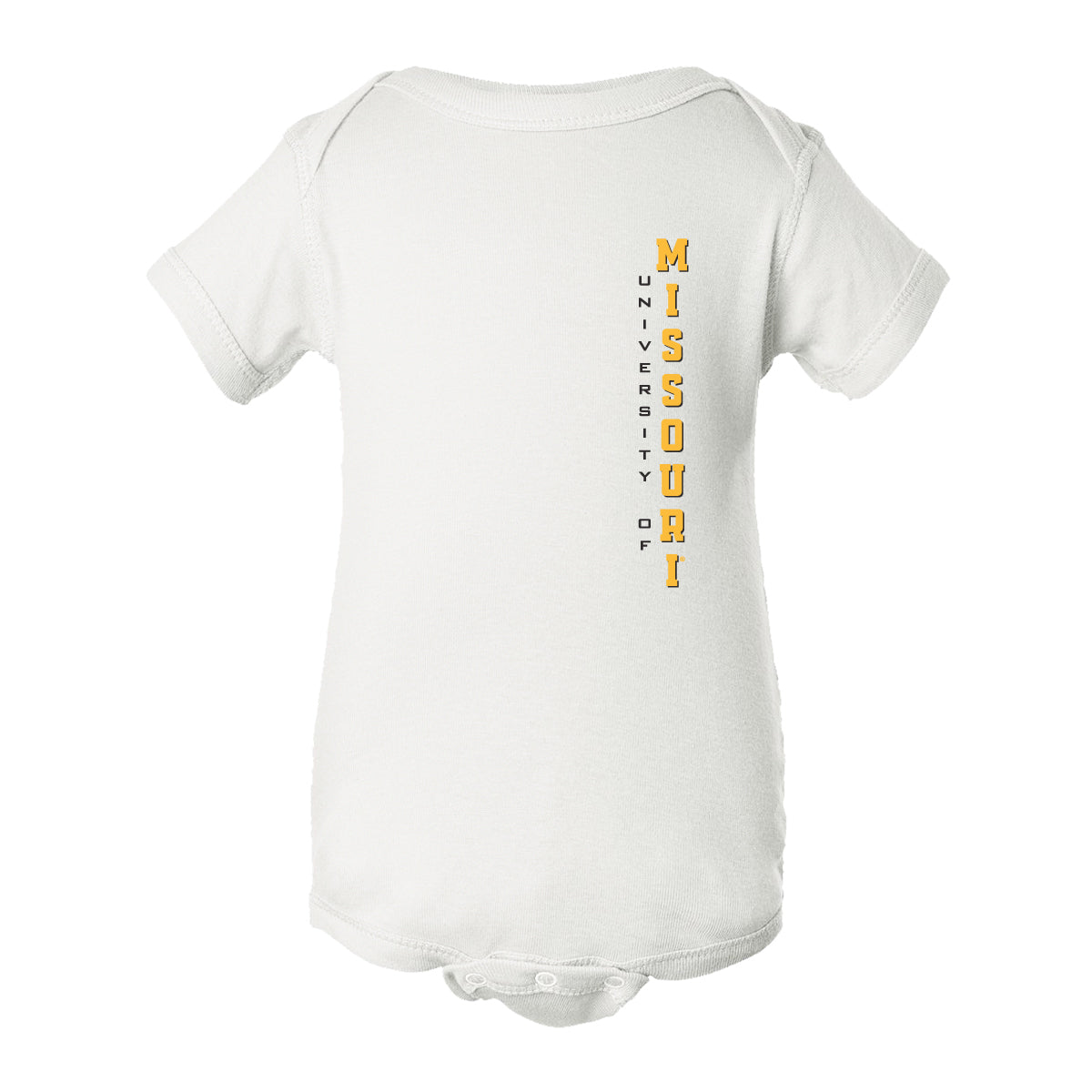 Missouri Tigers Infant Onesie - Vertical Univ of Missouri