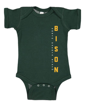 NDSU Bison Infant Onesie - Vertical NDSU Bison