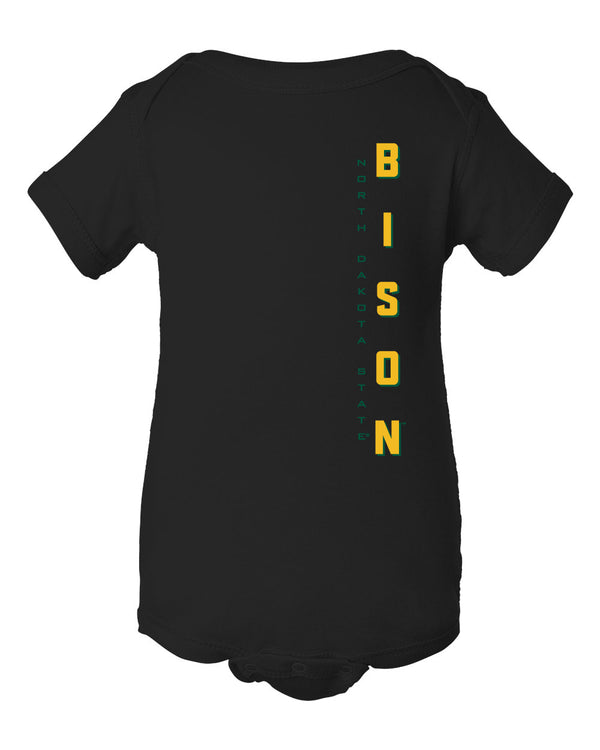 NDSU Bison Infant Onesie - Vertical BISON