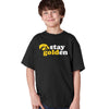 Iowa Hawkeyes Boys Tee Shirt - Hawkeyes Stay Golden