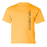 Iowa Hawkeyes Boys Tee Shirt - Vert University of Iowa Hawkeyes