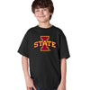 Iowa State Cyclones Boys Tee Shirt - ISU I-STATE Logo