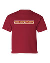 Iowa State Cyclones Boys Tee Shirt - Horizontal Stripe Script Iowa State Cyclones