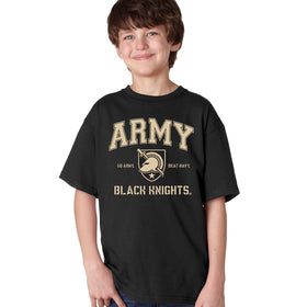 Army Black Knights Boys Tee Shirt - Army Arch Primary Logo