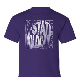 K-State Wildcats Boys Tee Shirt - K-State Wildcats Football Image