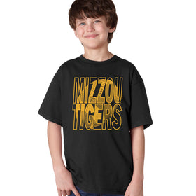 Missouri Tigers Boys Tee Shirt - Mizzou Tigers Football Image