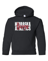 Nebraska Athletics Legacy Script "Huskers" Youth Hooded Sweatshirt