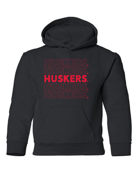 Nebraska Huskers Youth Hooded Sweatshirt - Huskers Times 5