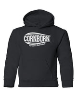 Nebraska Husker Sweatshirt Youth Hooded - CornBorn Forever a Nebraskan