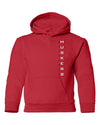 Nebraska Huskers Youth Hooded Sweatshirt - Vertical Nebraska Huskers