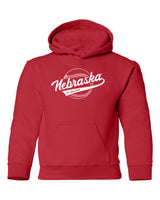 Nebraska Huskers Youth Hooded Sweatshirt - Script Nebraska Baseball