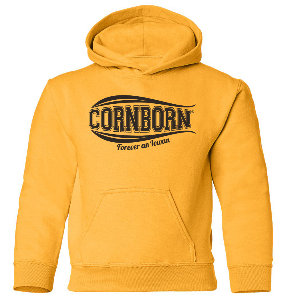 Iowa Hawkeyes Youth Hooded Sweatshirt - Forever an Iowan