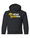 Iowa Hawkeyes Youth Hooded Sweatshirt - Hawkeyes Stay Golden