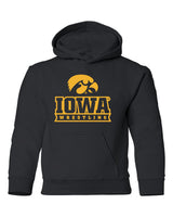 Iowa Hawkeyes Youth Hooded Sweatshirt - Iowa Hawkeyes Wrestling
