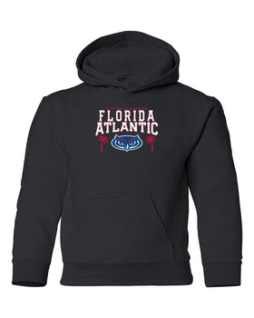 Florida Atlantic Owls Youth Hooded Sweatshirt - FAU Logo Winning in Paradise