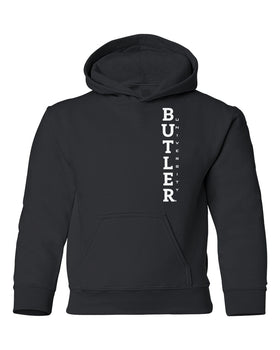 Butler Bulldogs Youth Hooded Sweatshirt - Vertical Butler University
