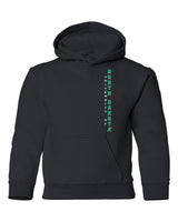 North Dakota Fighting Hawks Youth Hooded Sweatshirt - Vertical University of North Dakota